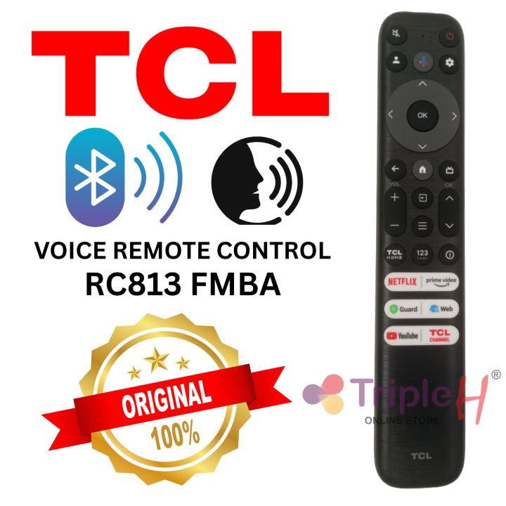 TCL%20Smart%20TV%20Voice%20Remote%20Control%20RC902V%20FMR1%20with%20Social%20Buttons,%20Bluetooth%20Connectivity,%20New%20Black%20%E2%80%93%20Compatible%20with%20TCL%20LCD/LED%20TVs%20-%20Image%209