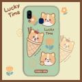 cute TPU Phone Case For Samsung Galaxy A30/A20/M10s colorful Skin feel silicone Solid color Fashion Design Soft Case. 