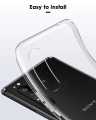 Sony Xperia 1 ii Mark 2 Back Cover Crystal Transparent Soft Clear Silicon Ultra Thin Protective Case. 