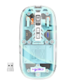 Compro™ 3 Modes Wireless Transparent 2.4G Mouse. 