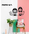 Super Mario Bros and Luigi are Available in High Characters Wall art Decals. 