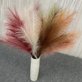 1 Pc Synthetic Feather  Pampas Grass Beautiful Soft Floral Arrangement  Plant Boho Decor. 