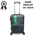 Hardside  24 Inch Medium Trolley Suitcase For Travel Fiber Case 4 wheel Luggage 360 Rotation. 