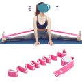 Yoga Pull Strap Belt Polyester Latex Elastic Latin Dance Stretching Loop Pilates Resistance Bands Gym Fitness Exercise Equipment. 