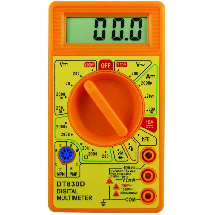 Original DT830B Digital Multimeter | DT-830D Meter