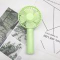 Premium Quality Rechargeable Table Fan  Mini Portable Hand Fan, Usb Fan Portable High Speed Built-in Rechargeable Battery Operated Summer Cooling Table Fan with Stand For Home Office Indoor Outdoor Travel (Random Color). 
