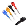 Key Knife | Folding Knife | Key Knife | Key Chain Knife | Adult Pocket Knife Key Knife One Size For Outdoor Use. 