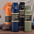 Stainless Steel Bottle 1000ML and 800ml Water Bottle Vacuum bottle Double Wall Thermos Flask Vacuum flask 1000ml/800ml Capacity Water Bottle For Gym Office School Hot And Cold Bottle. 