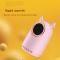 Electric Heater Fan Desktop Warm Air Blower Warmers Winter Heater Student Dormitory Heater For Home Office courtyard. 