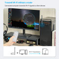 Vention USB WIFI Dongle 6dBi High Gain Antenna AC650 Network Adapter 5GHz 2.4GHz Dual Band Wifi Connector for PC Desktop Laptop Bluetooth 5.0 Supported LAN Receiver. 