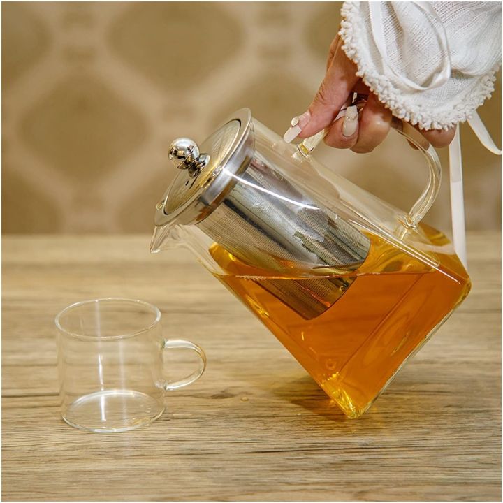 750ml%20/%20950ml%20/1250ml%20-1%20Pieces%20%20Square%20Shaped%20%20Heat%20Resistant%20Clear%20glass%20Tea%20Pot%20&%20Filter%20Infuser%20Tea%20Leaf%20Herbal%20Pot%20-%20Image%204