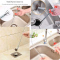 Drain Opener Wire Drain Cleaner Drain Snake Clog Remover Cleaning Tool, Spring Pipe Dredging Steel Tool. 