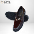 Travel Collection - Chunky Loafers Shoes - Best Quality Formal shoes for men - Brown Color. 