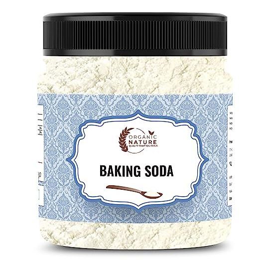 Organic Nature Baking Soda (200 Grams (Pack of 1 of