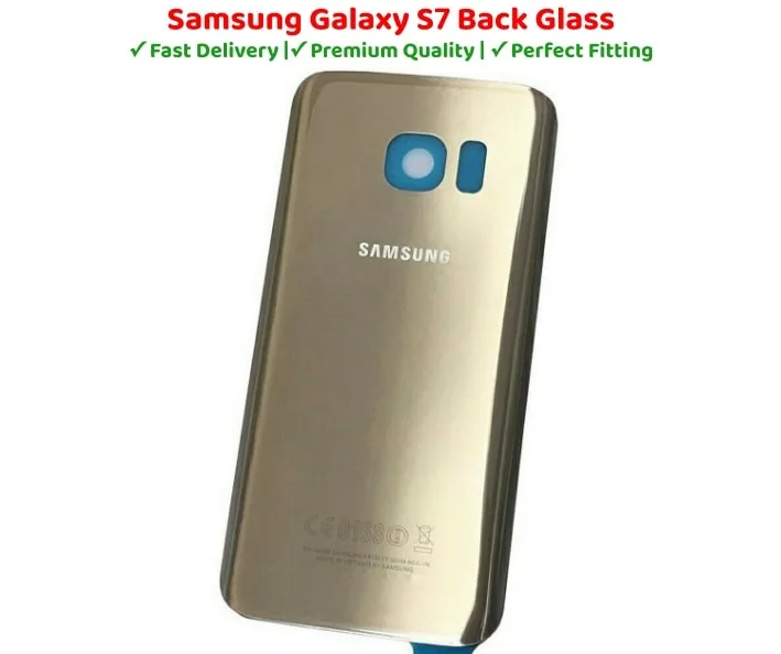 Samsung S7 Back Glass Battery Cover Replacement , Back Glass or Back Panel for Samsung S7