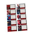 Marvel Spiderman sticker Sheet for copies and books Uncut. 