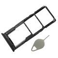 Samsung Galaxy A12 Dual SIM Tray Sim Jacket Sim Slot Sim Door For Samsung Galaxy A12 _ Black. 