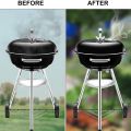 BBQ Smoker Gasket Self Stick Grill Tape High Temp Grill Seal Self Stick Gasket 2 Pack - Black. 