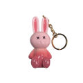 Gege bear Gogo Cub Bunny Rabbit Keychain Watery Lip Glaze Mirror Pouty Lips Student Party Affordable Lipstick. 