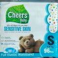 Cheers Baby Premium Baby Diapers Small-96Pcs. 