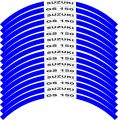 Rim Sticker Strips for SUZUKI RIM STICKER STRIPS FOR SUZUKI 150 / MOTORCYCLE STICKERS / STICKERS FOR BIKES. 