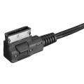 For Audi Charger AUX Audio Cable Music MDI AMI MMI Interface USB+Charger AUX Cable Car-Styling For Audi A6L A8L Q7 A3 A4L A5 A1. 