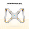 Smart Sensor Corrector- Intelligent Sensor Vibration Posture Corrector with Smart Sensor Vibration Reminder - Adjustable Belt Strap Providing Pain Relief For Neck Back Shoulders - Corrector for Man - Posture Corrector For Men and Women. 