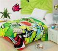Super Soft Ben Ten Cartoon Character Fleece Blankets- 160 cm x 220 cm. 