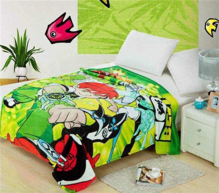 Super%20Soft%20Ben%20Ten%20Cartoon%20Character%20Fleece%20Blankets-%20160%20cm%20x%20220%20cm%20-%20Image%203