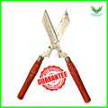 Hand Made Heavy Duty Gardening Shears with Anti-Slip Wooden Handles and Sharp Strong Kamani Razor-Sharp Blades - Advanced Geared Mechanism - Prune Your Garden in Comfort with Hedge Shears - 13.5" blade 23" full Body Size- Garden Plant Cutter. 