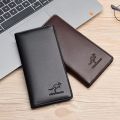slim and light weight Pu Leather Wallet For Men. 