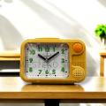 SETO modern Style Loud Alarm Clock Dual Sound (Beep + Bell), Battery Operated, Retro Design, Tabletop Desk Clock for Bedroom & Office. 