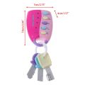 Baby Toy Musical Car Key Toy Smart Remote Car Voices Pretend Play Education Toy. 
