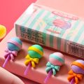 Cute Fancy Eraser For Girls Boys - Art Eraser Set - Cute Fancy Eraser For Kids - Cartoon School Supplies Kindergarten Drawing Gift Unicorn Eraser - Donut - Ice-Cream - Lollipop - Popsicle Shape. 