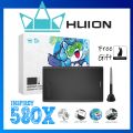 Huion Inspiroy H580X Drawing Tablet 8x5 Inch Digital Graphics Tablet. 