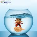 Fish Tank Decoration Unfading Color Son-Goku Sitting on The Cloud Fish Tank Decoration. 