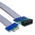PCI Express Riser Card Extension Cable PCIE 1X to 1X Slot Riser Card Converter Extender Cable Adapter. 