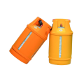 Composite Gas LPG Global Cylinder with Regulator 10 Kg Gas Capacity / Multi Colour/ New Technology/ Fibre Body - Free Bag Included. 
