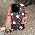 Pink Full Screen Hello Kitty soft Phone Case For Tecno Pova 6 5G Li7 6 Pro 5G Li9 Case Full Coverage Shockproof Soft Cover. 