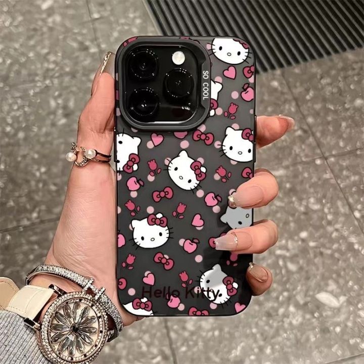 Pink Full Screen Hello Kitty soft Phone Case For Tecno Pova 6 5G Li7 6 Pro 5G Li9 Case Full Coverage Shockproof Soft Cover