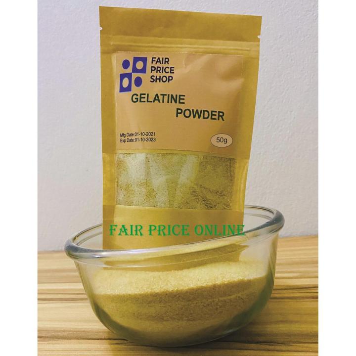 Pure Quality Gelatin Powder 50G