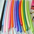 50 Long Length Balloons Pack in Multi Colors With Free Pump For Birthday - Anniversary Decoration , Kids Party Decoration and Wedding - Bridal Shower Decoration. 