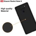 Xiaomi Redmi Note 9, Xiaomi Redmi 10X 4G Soft TPU Black Back Cover, Shock-Absorbing, Fingerprint-Resistant, Lightweight, Durable Protection. 
