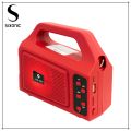 Sixonic 100% Original KTS 1251 Portable Solar Rechargeable Wireless Bluetooth Speaker With Flash LED Light FM Radio USB Memory Card Supported High Quality Sound Woofer Speaker. 