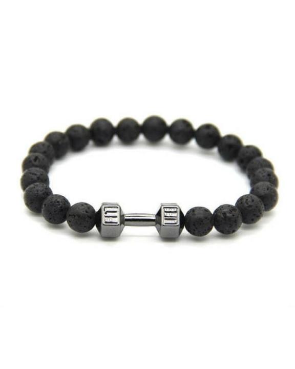 Fitness%20Dumbbell%20Black%20Beads%20Gym%20Bracelet%20For%20Boys%20-%20Image%204