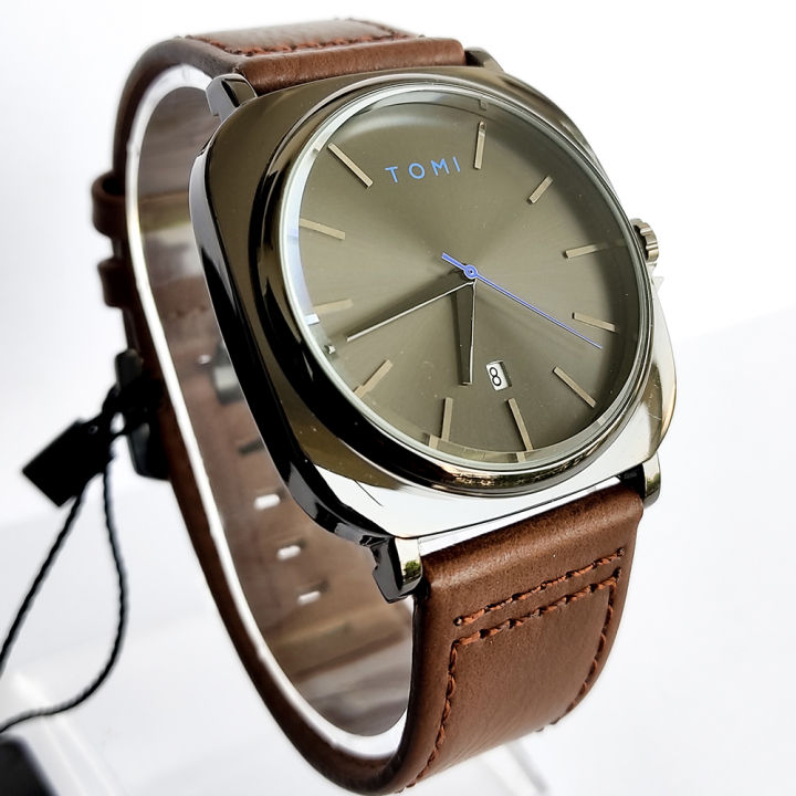 TOMI%20Watch%20for%20Men%20Leather%20Strap%20Quartz%20Watch%20Business%20Casual%20Style%20Multiple%20Colors%20Model%20T084%20-%20Image%203