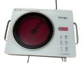 GROPA Electric Stove for cooking, Hot Plate heat up in just 30 second , Easy to clean, 2200W, Automatic Electric Ceramic Cooker Infrared (WHITE). 