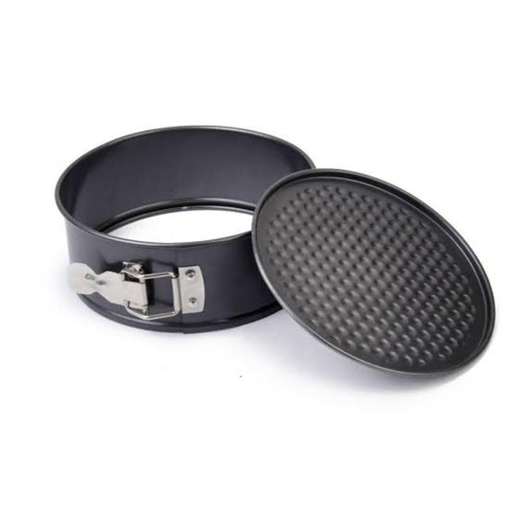 1 Pound Cake pan Cakepan Cake Baking Tool Round Shape Cake Lockable Non Stick Oven Baking Trays Cake Mold Bakeware Baking Tools Non-stick - 18cm - 5 inch