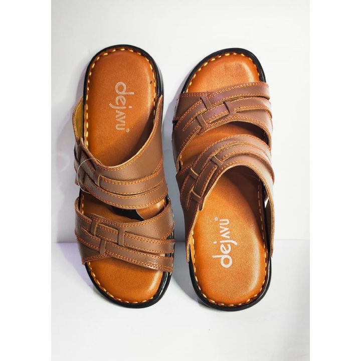 Genuine%20Leather%20Hand%20Made%20Men's%20Sandals%20Open%20Toe%20Fashion%20Casual%20Wear%20-%20Image%202