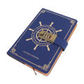 Diary With Combination Lock 100 Sheets A5 Size Travel Journal Notebook Blue. 